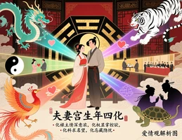 夫妻宮的生年四化看有怎樣的愛情觀！