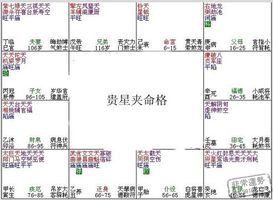 紫微斗數富貴格局：貴星夾命格