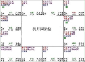 紫微斗數富貴格局：機月同梁格