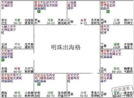 紫微斗數富貴格局：明珠出海格