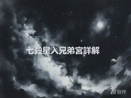 七殺星入兄弟宮詳解