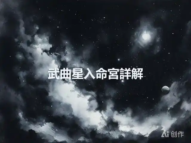 武曲星入命宮詳解